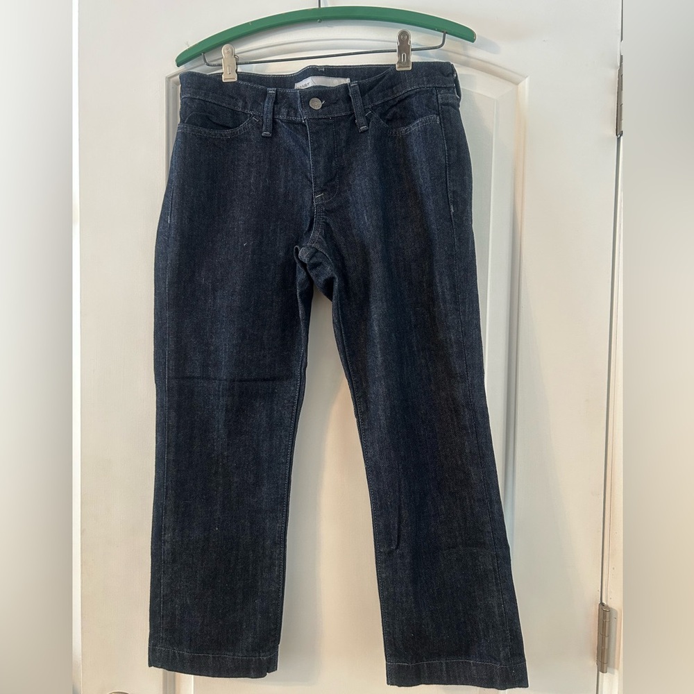 Old Navy dark wash trousers